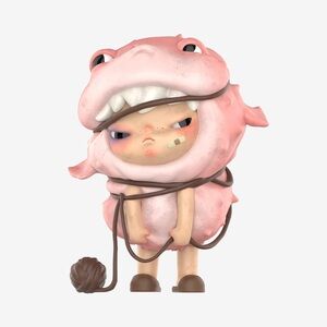 Hirono BACK OFF Figure Echo Series AUTHENTIC Pop Mart Puffer Fish Pop Now NIB!